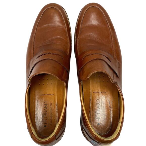 Samuel Hubbard Ivy Legend Cognac Leather Penny Loafers 14 - Picture 4 of 9